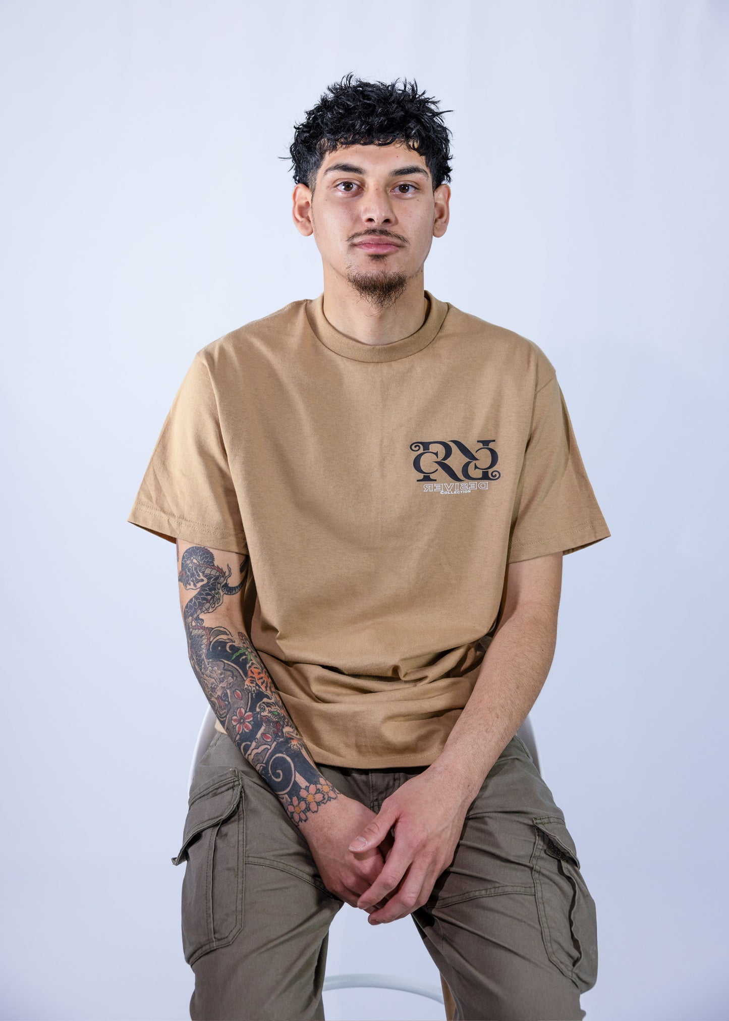 Khaki Revised Tee